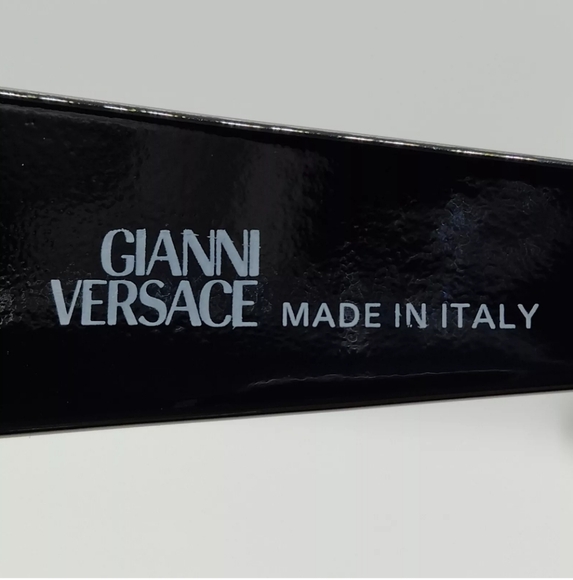 VERSACE BLACK SUNGLASSES MOD.423 - Picture 5 of 11